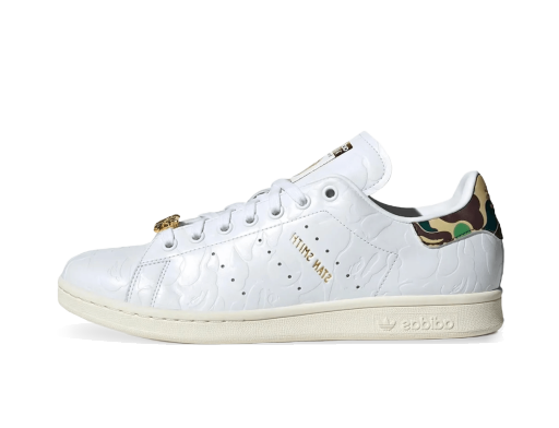 Tenisky a topánky adidas Originals BAPE x Stan Smith "30th Anniversary White" Biela | IG1115