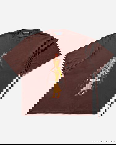Tričko Ottolinger Julien Ceccaldi Deconstructed Boxy T-Shirt Hnedá | 11510241505 BRW, 1
