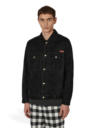 Bunda Dickies Opening Ceremony x Flocked Jacket Čierna | DK0A4Y4Y BLK1