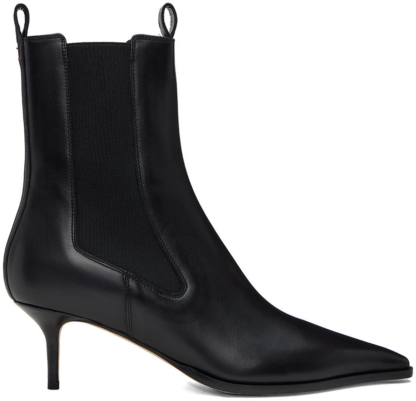 Oblečenie Aeyde Aeyde Valeria Chelsea Boots Čierna | A11-AB-VLAP55ST107-FW24-800-001, 0