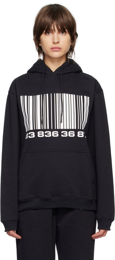 Mikina VETEMENTS VTMNTS Big Barcode Hoodie Čierna | VL16HD140B, 0