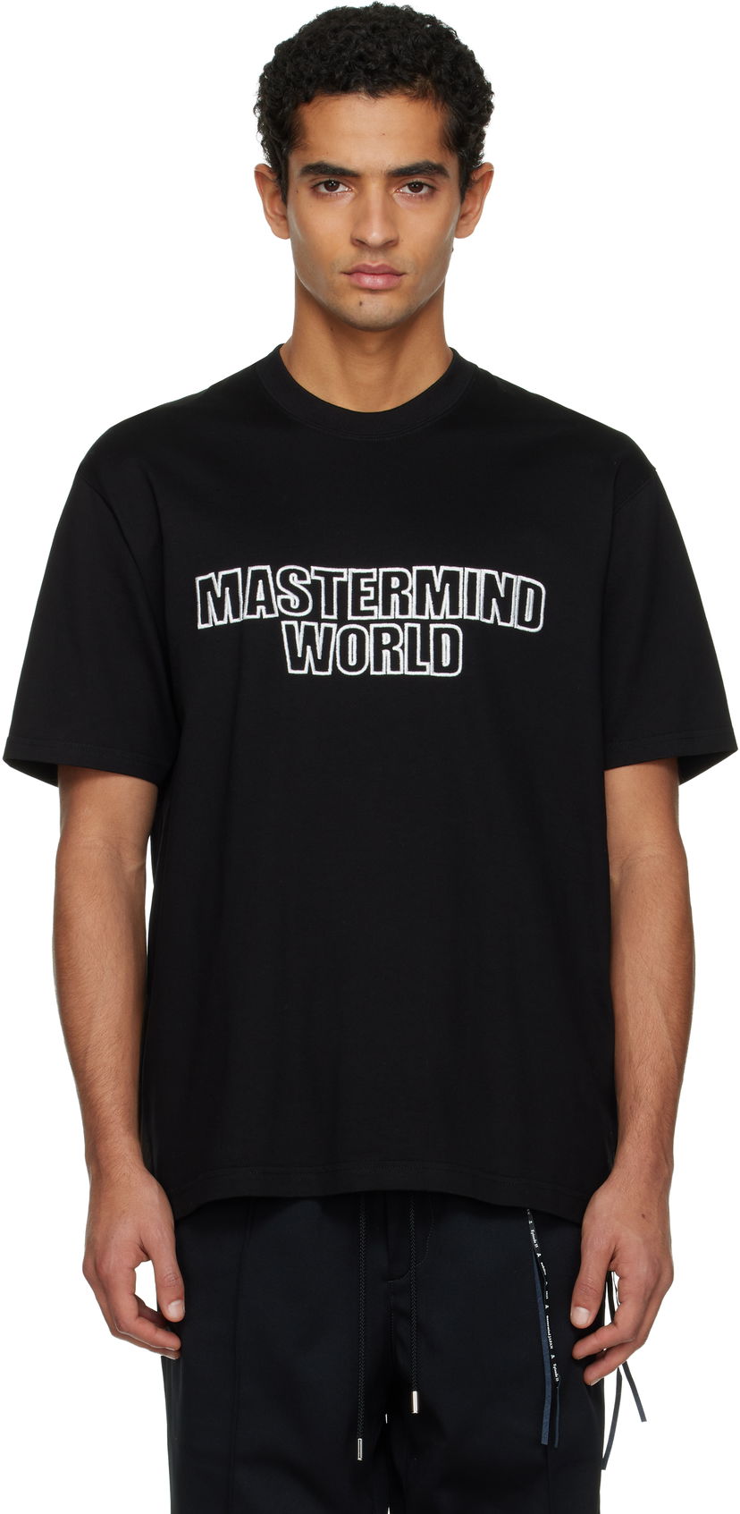 Tričko Mastermind WORLD MASTERMIND WORLD 3D Logo SS T-Shirt Čierna | MW25S15-TS053-011