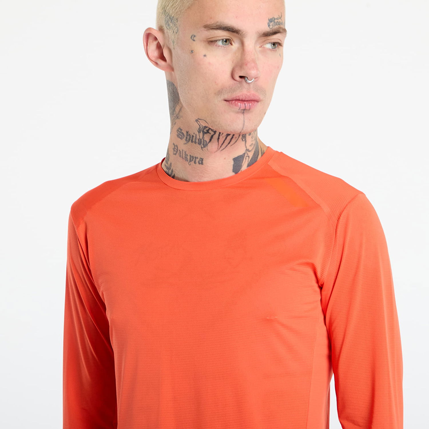 Tričko Soar Running Long Sleeve Tech T-Shirt Oranžová | AW25-SLS4M-ORA, 1