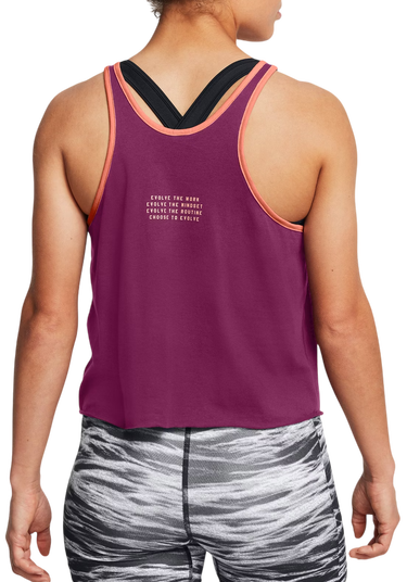 Tielko Under Armour Project Rock Badge of Honor Tank Top Fialová | 1386439-505, 1