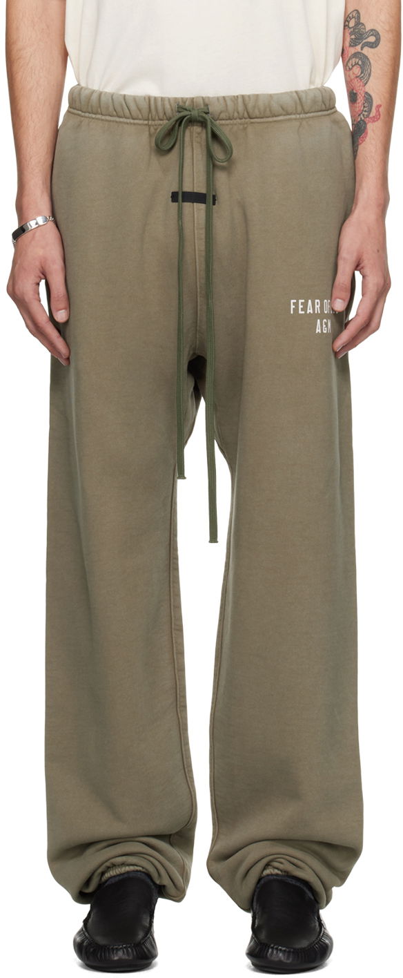 Tepláky Fear of God ESSENTIALS Heavy Sweatpants Zelené | 130BT244455F, 0