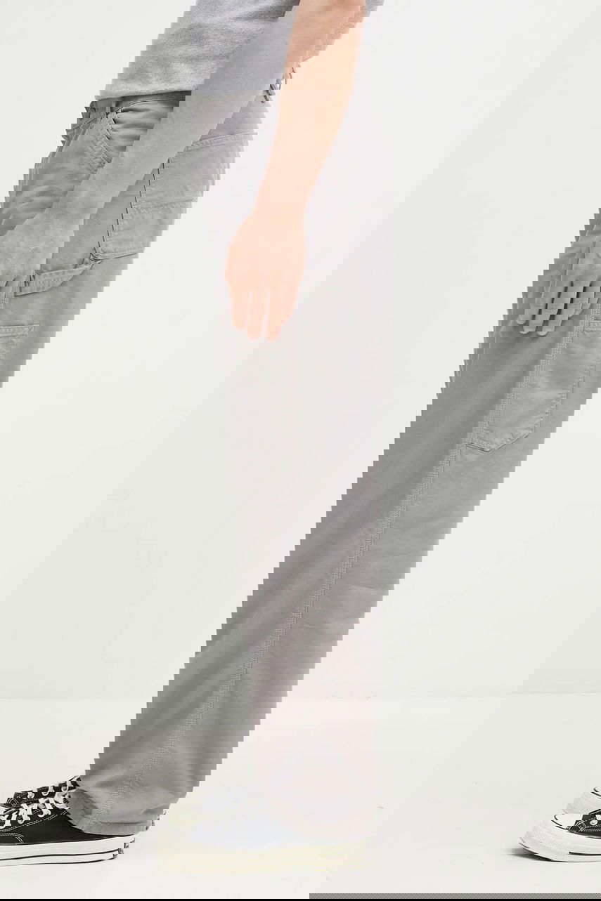 Nohavice Carhartt WIP Single Knee Pant Šedá | I031499.2LRGD, 1