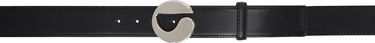 Opasok Coperni Coperni Logo Buckle Leather Belt Čierna | COPBE01F6013, 0