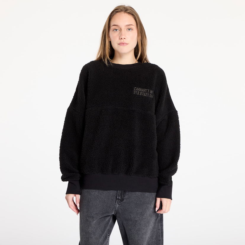 Mikina Carhartt WIP Sweatshirt Coordinate Sweat UNISEX Black/ Grey S Čierna | I033991.0GLXX