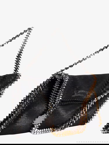 Kabelka Stella McCartney Falabella Shaggy Deer Faux Leather Mini Tote by Stella McCartney Čierna | 234387W700011000, 3