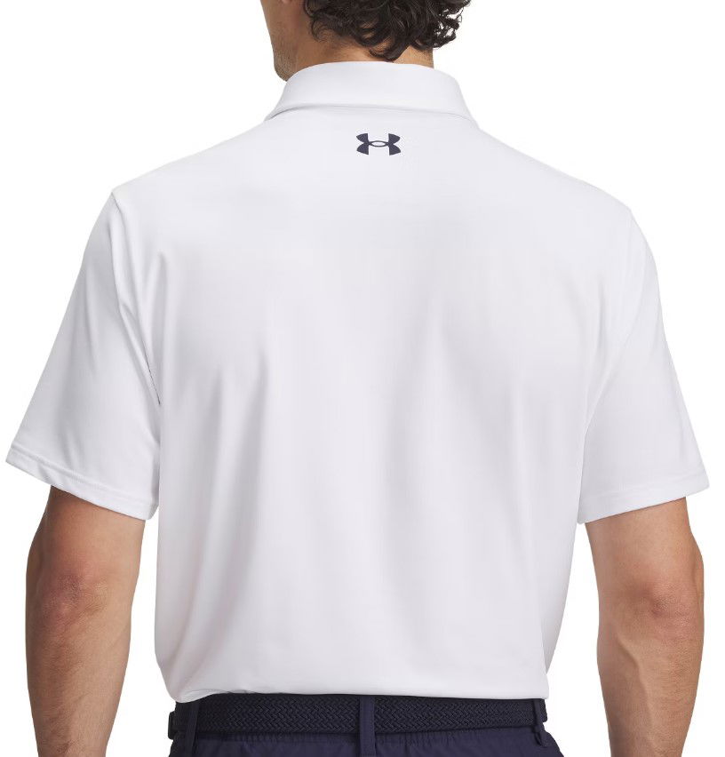 Polo tričko Under Armour Playoff 3.0 Stripe Polo Shirt Biela | 1378676-103, 1
