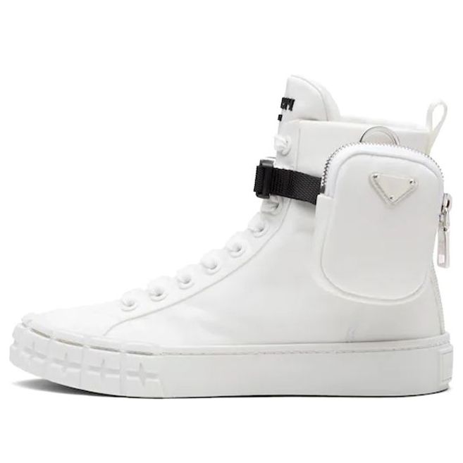 Tenisky a topánky Prada Prada Wheel Re-Nylon Hight Biela | 1T551M_1YFL_F0009_F_035
