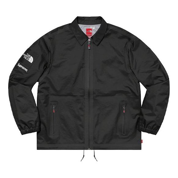 Vetrovka Supreme Summit Outer Tape Seam Coaches Jacket Čierna | SUP-SS21-742
