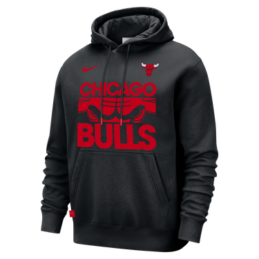 Mikina Nike NBA Chicago Bulls Club Courtside Hoodie Čierna | FZ7687-010, 0