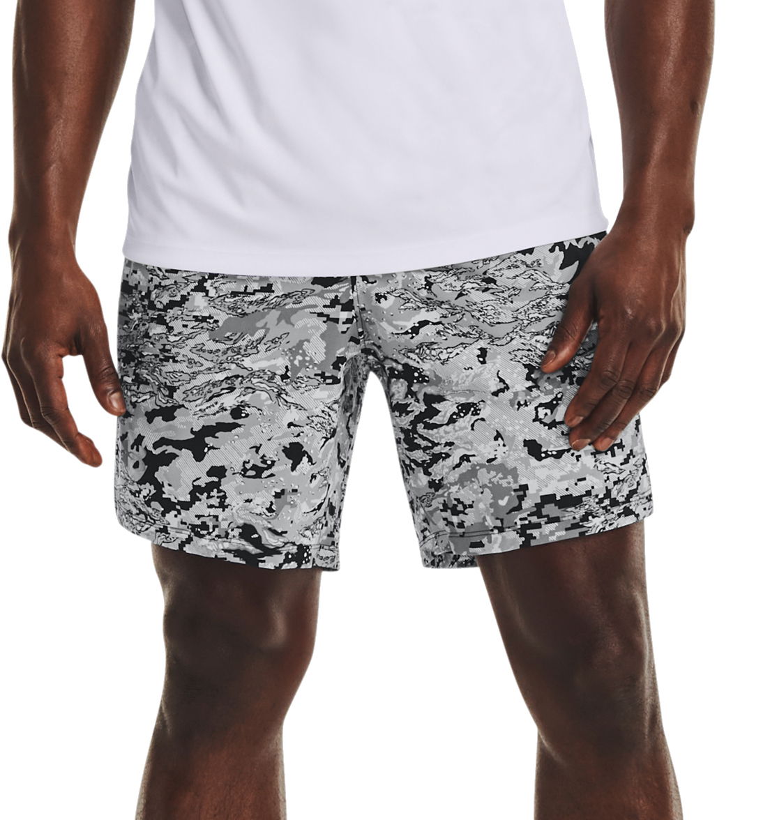 Šortky Under Armour Under Armour Launch SW 7'' Shorts Šedá | 1367773-001, 0