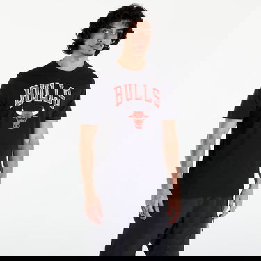 Tričko New Era NOS NBA Regular Tee Chicago Bulls UNISEX Black/ Front Door Red Čierna | 60416749, 0
