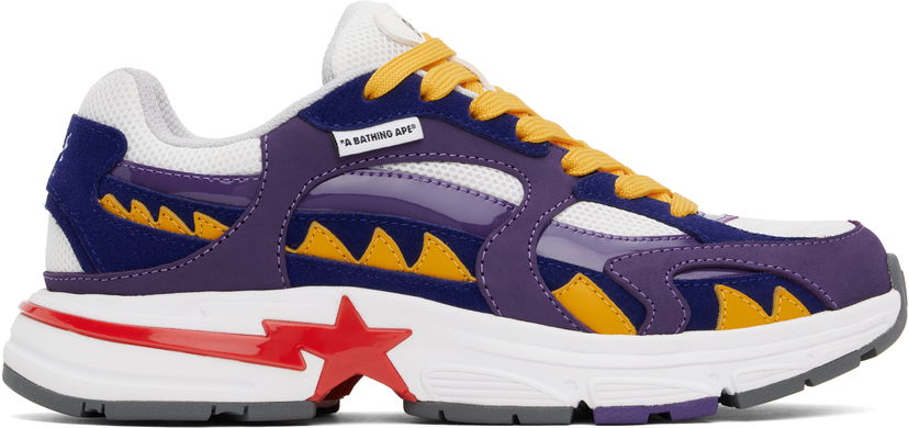 Tenisky a topánky BAPE A Bathing Ape Shark STA Fialová | 001FWK201310M