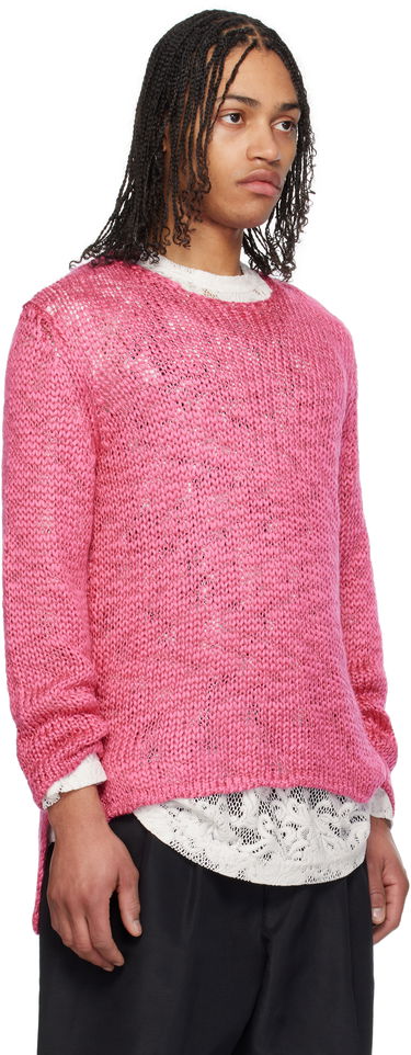 Sveter Comme des Garçons Homme Plus Droptail Sweater Ružová | PO-N008-051, 1