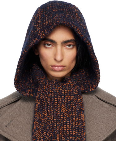 Šál Dries Van Noten Dries Van Noten Hooded Wool Scarf Rôznofarebný | 252-011231-2725, 0