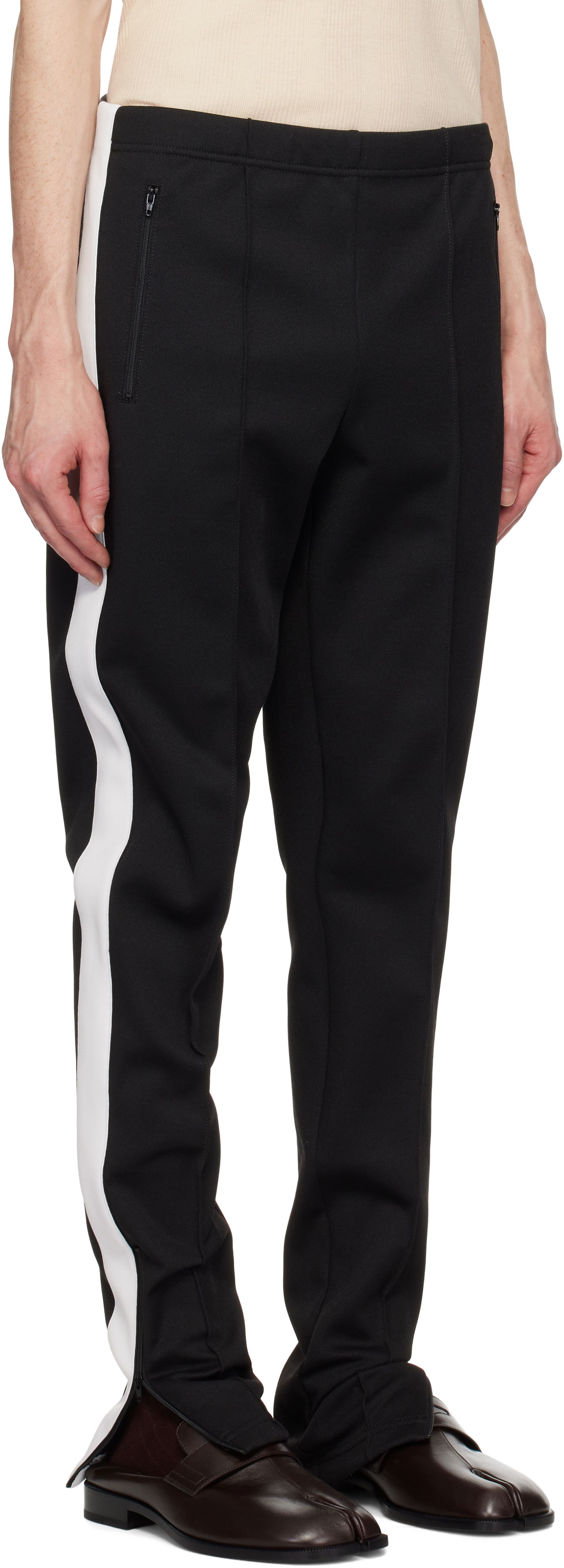 Tepláky Maison Margiela Maison Margiela Striped Sweatpants Čierna | S50KA0675 S23168, 1