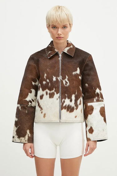 Bunda Samsoe Samsoe Suede Jacket Hnedá | F24300022, 0