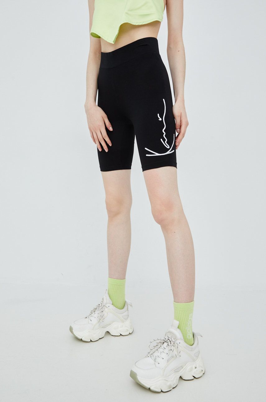 Šortky Karl Kani Signature Cycling Shorts Čierna | KKWQ22003BLK, 0