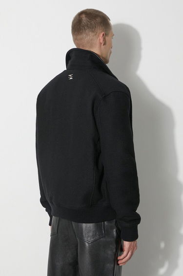 Bomber bunda Filling Pieces Filling Pieces Wool Bomber Jacket Čierna | 78634101861, 2