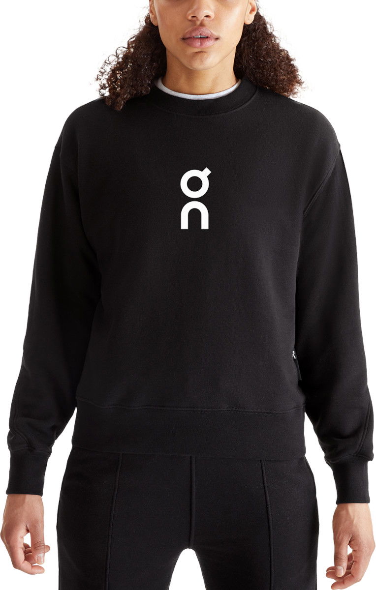 Mikina On Running Club Crew Sweatshirt Čierna | 1we10470553, 0