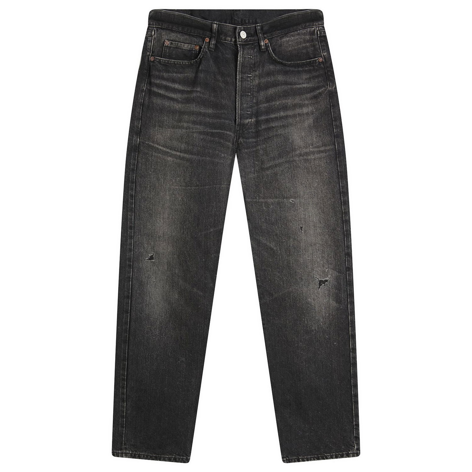 Džínsy Junya Watanabe Junya Watanabe MAN Garment Treated Jeans Čierna | WP-P912-100-1, 1