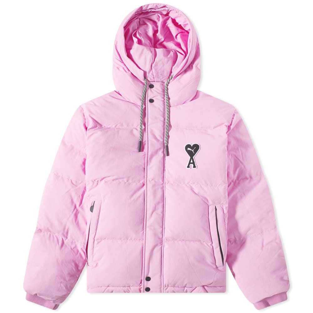 Prešívaná bunda Puma x AMI Puffer Jacket Ružová | 535991-88, 0