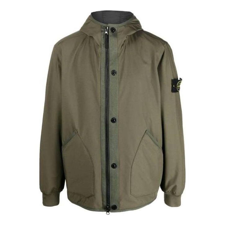 Parka Stone Island Insulated Hooded  Jacket Zelené | 791541027-V0058
