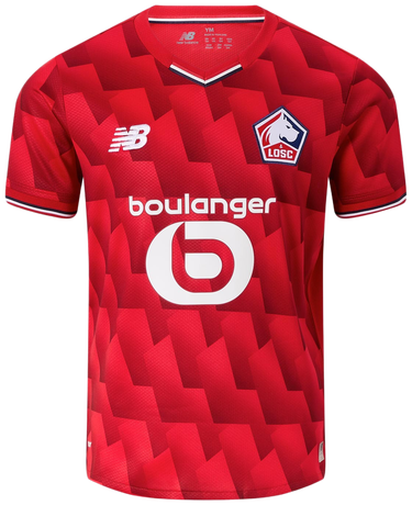 Dres New Balance LOSC Lille Home Jersey 2025/26 Kids Červená | jt230454-hme, 0