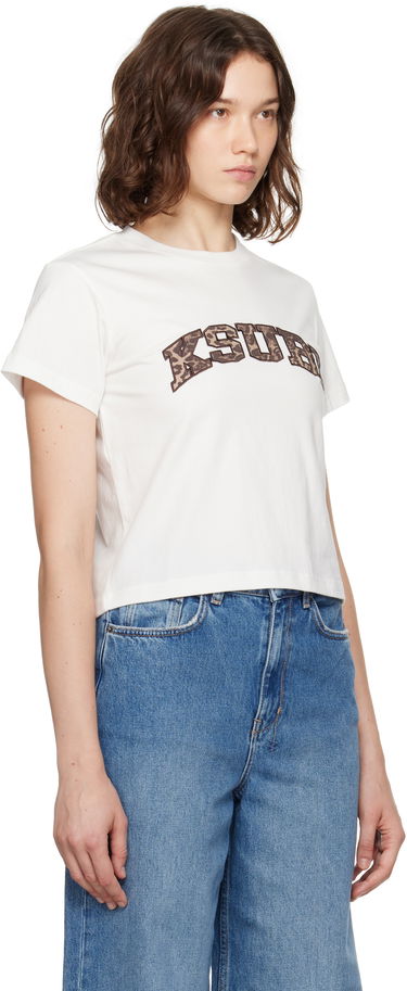 Tričko Ksubi Ksubi Leo Shrunken Short Sleeve T-Shirt Biela | WPF25TE002, 1