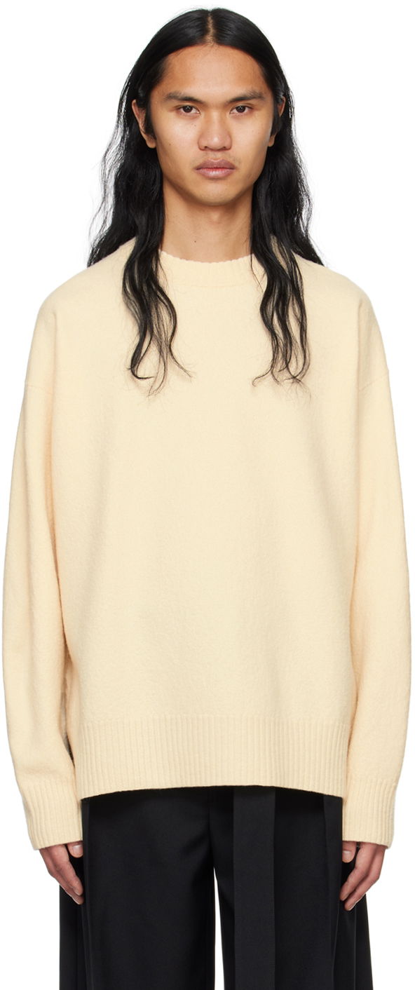 Sveter Jil Sander Oversized Sweater Biela | J21GP0003_J14603