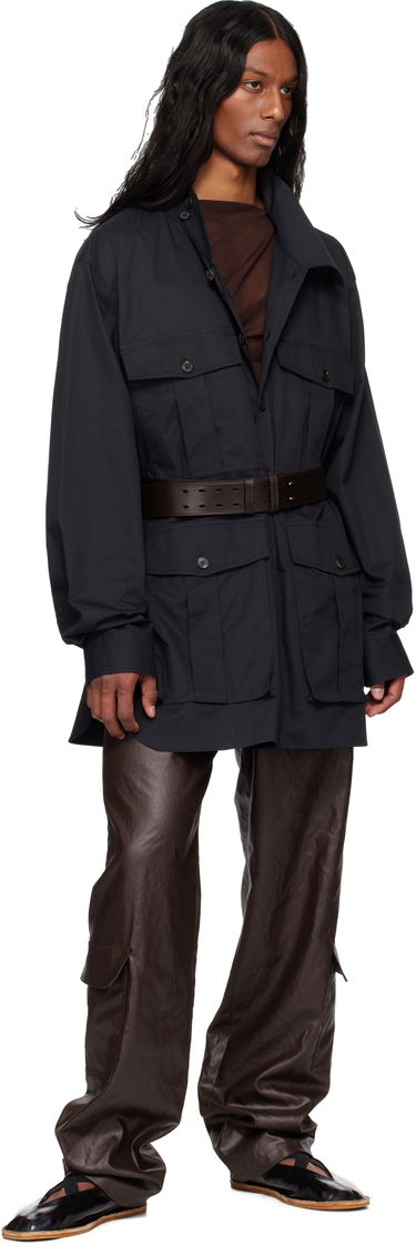 Opasok Dries Van Noten Dries Van Noten Leather Belt Hnedá | 251-021401-102, 2