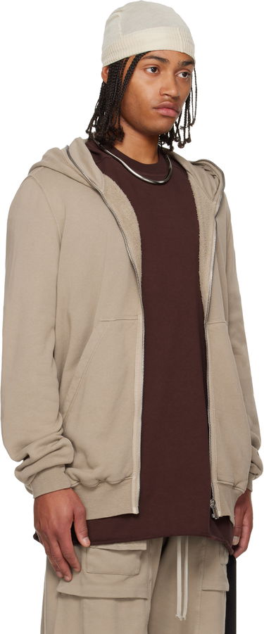 Mikina Rick Owens DRKSHDW Concordians Jumbo Hoodie Béžová | DU02E7283 FSL, 1