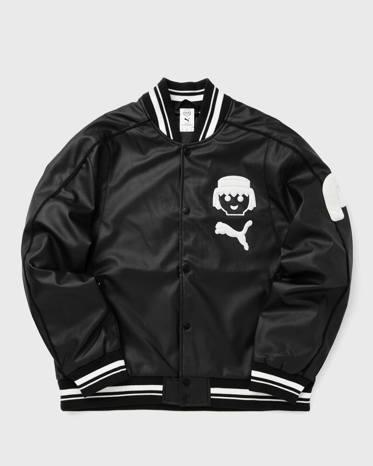 Bomber bunda Puma PLAYMOBIL x Varsity Jacket Čierna | 627185-01, 0