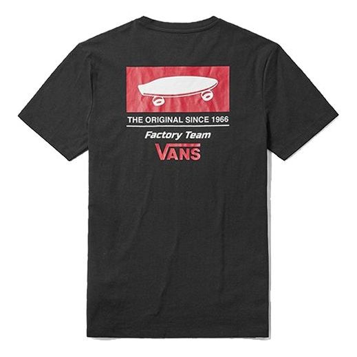 Tričko Vans Vans Factory Team Skateboard Short Sleeve T-Shirt Čierna | VN0A3ZO7BLK