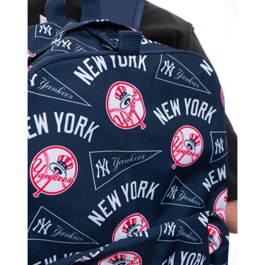 Batoh New Era New Era MLB Stadium Printed Backpack NY Yankees Navy | 60667089, 1