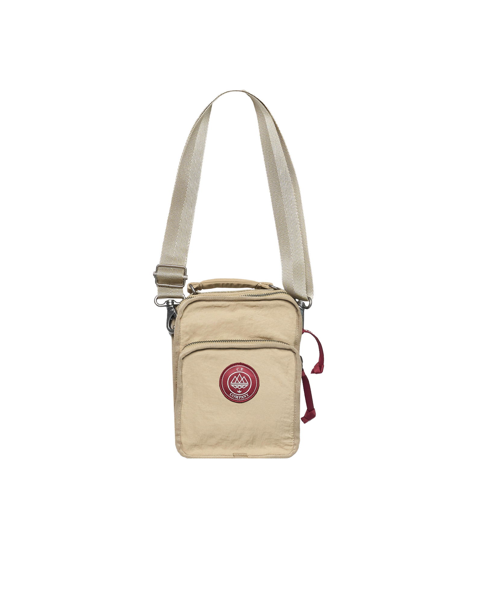 C.P. COMPANY SPZL x Beige Fabric Small Crossbody Bag