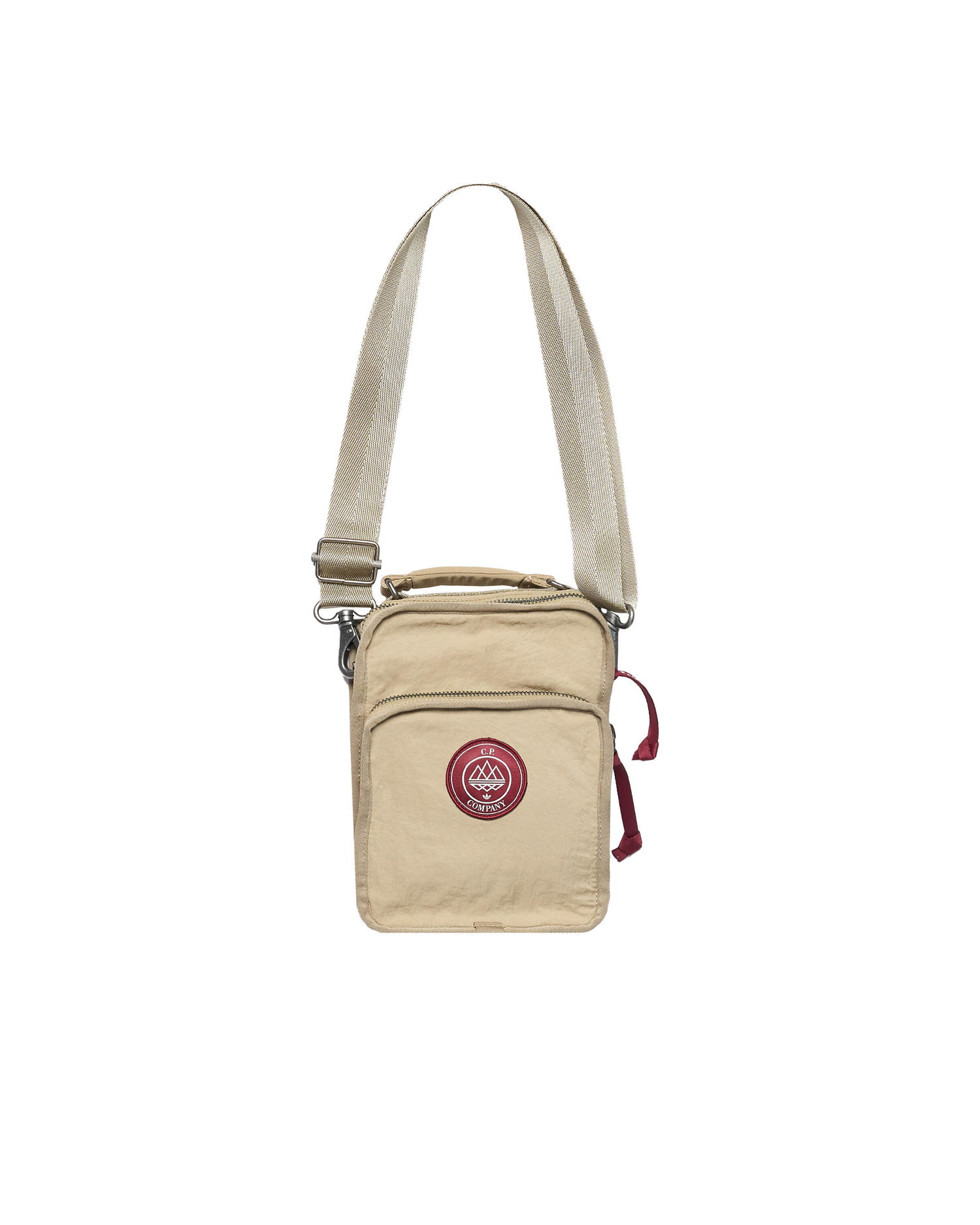 Taška cez rameno adidas Originals C.P. COMPANY SPZL x Beige Fabric Small Crossbody Bag Béžová | JF1059, 0