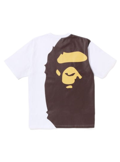 Tričko BAPE Giant Ape Head Relaxed Fit Tee Biela | 1I80-109-002