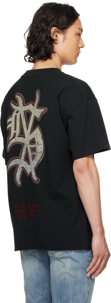 Tričko Ksubi Ksubi Playoff Ekcess T-Shirt Čierna | MSP25TE036, 2