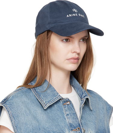 Šiltovka Anine Bing Anine Bing Jeremy Baseball Cap Navy | A-12-9084-BEL26, 1