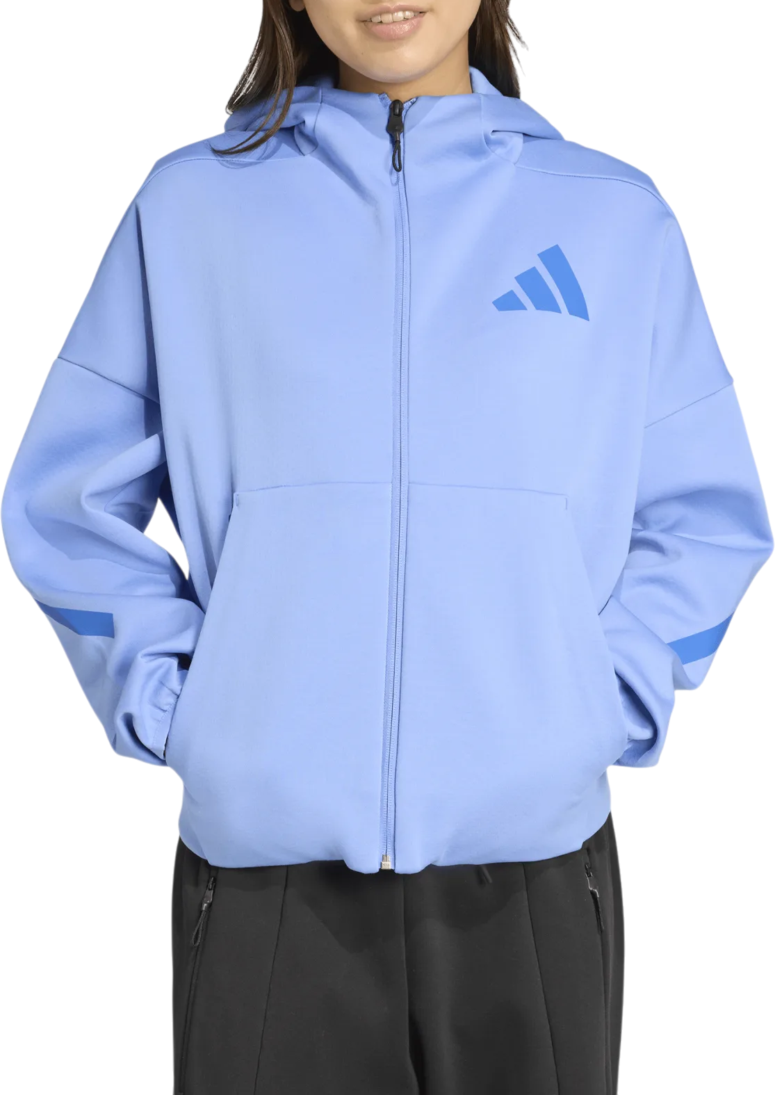 Mikina adidas Performance Sportswear Z.N.E. Full-Zip Hoodie Modrá | jw5319, 0