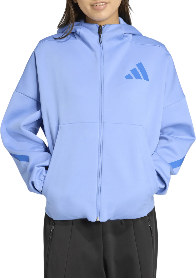 Mikina adidas Performance Sportswear Z.N.E. Full-Zip Hoodie Modrá | jw5319
