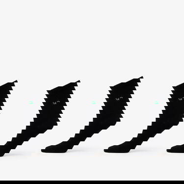 Ponožky Queens Essential Short Crew Socks 3-Pack Čierna | QNS_064, 0