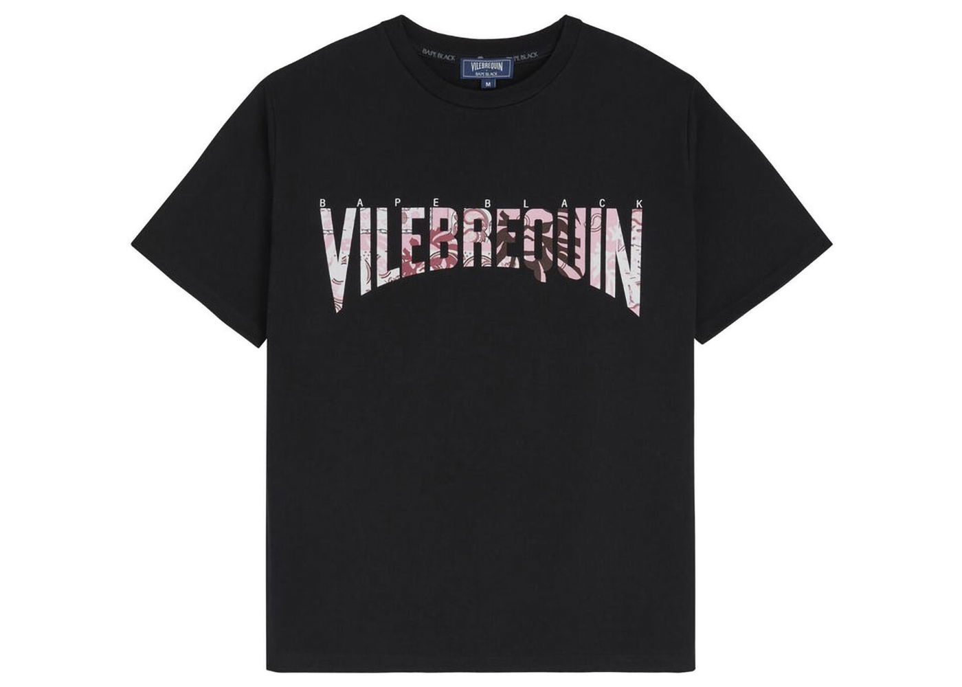Tričko BAPE BLACK x Vilebrequin Logo Tee Čierna | 1I23-110-915, 0