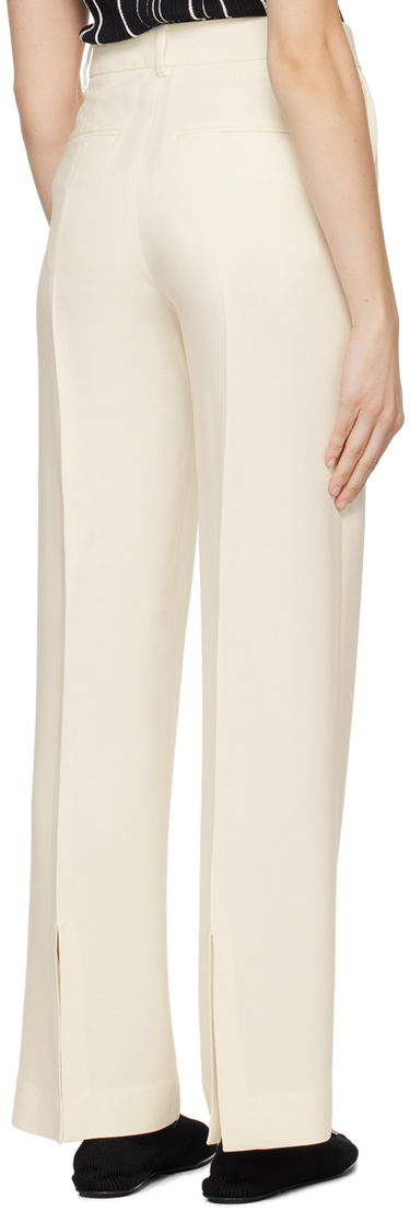 Nohavice TOTEME TOTEME Relaxed-Fit Trousers Biela | 242-WRB1629-FB0106, 2