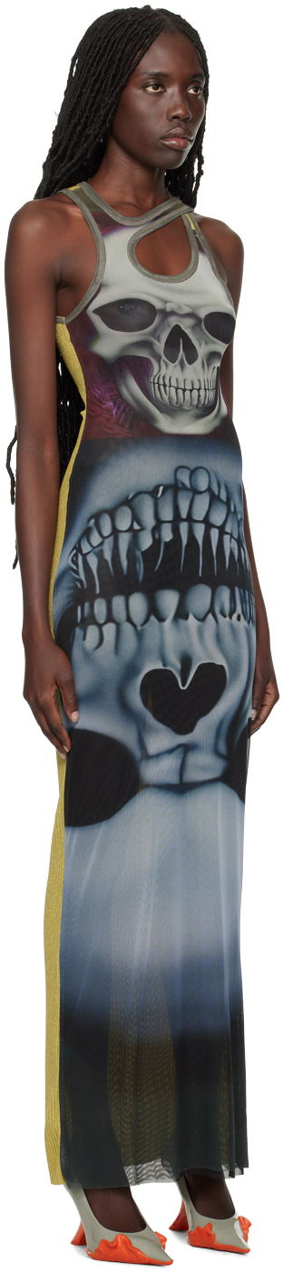 Šaty Ottolinger Ottolinger Printed Mesh Maxi Dress Rôznofarebný | 102703, 1