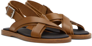 Starostlivosť o obuv A.P.C. A.P.C. Lou Sandals Hnedá | PXBVG-F51089, 3